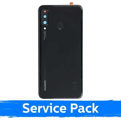 Tagakate ühildub Huawei P30 Lite / Midnight Black / originaal (Service Pack)