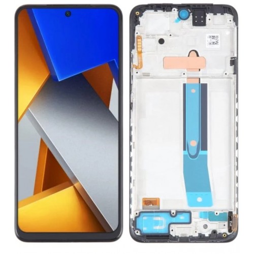 LCD Ekraan Ühildub Xiaomi Redmi Note 11 (4G / 6.43'') Must koos Frame HQ