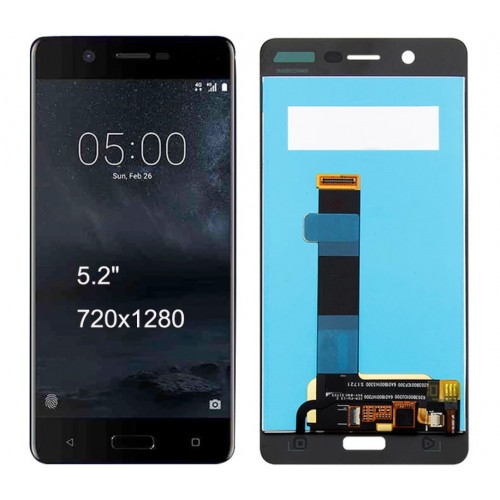 LCD Ekraan Ühildub Nokia 5.2 Must HQ