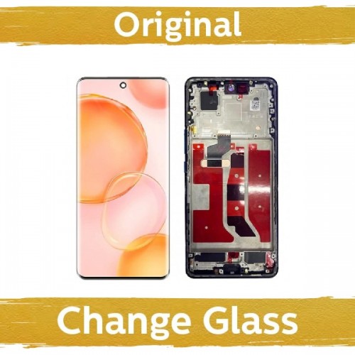 LCD Ekraan Ühildub Huawei Honor 50 koos Frame / Emerald Roheline / (Renewed: China)