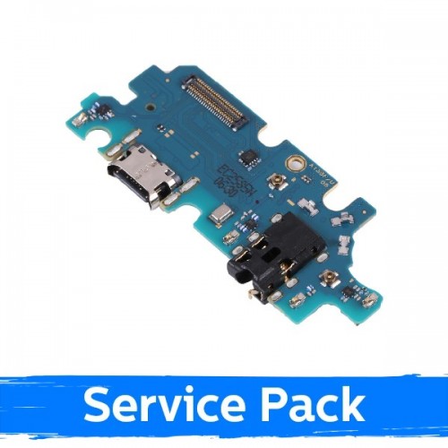 Charging Port Samsung A137 A13 Koos Flex / Plata (Service Pack)