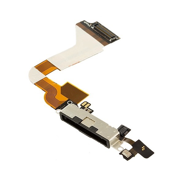Flex jaoks iPhone 4S jaoks charging connector must ORG