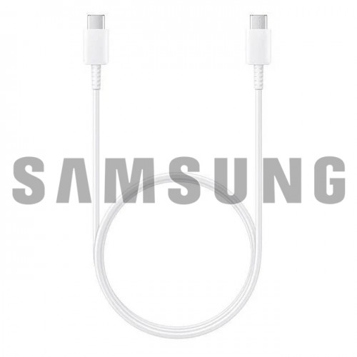 USB Kaabel Samsung EP-DA767JWE Valge 180cm "Type-C/Type-C" 25W / 100% Genuine /