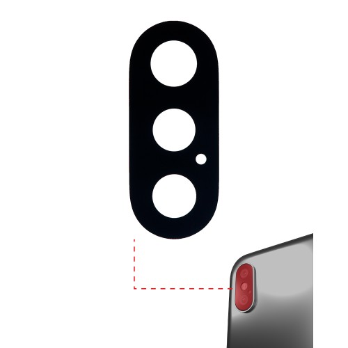 Rear Camera Lens Ühildub Apple iPhone Xs / Xs Max Rear Camera Lens / PREMIUM /