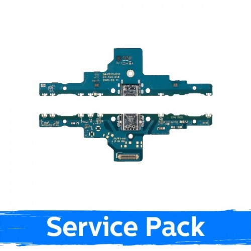 Charging Port Samsung P615 Tab S6 Lite Koos Flex / Plata (Service Pack)