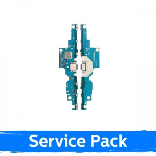 Charging Port Samsung T875 Tab S7 Koos Flex / Plata (Service Pack)