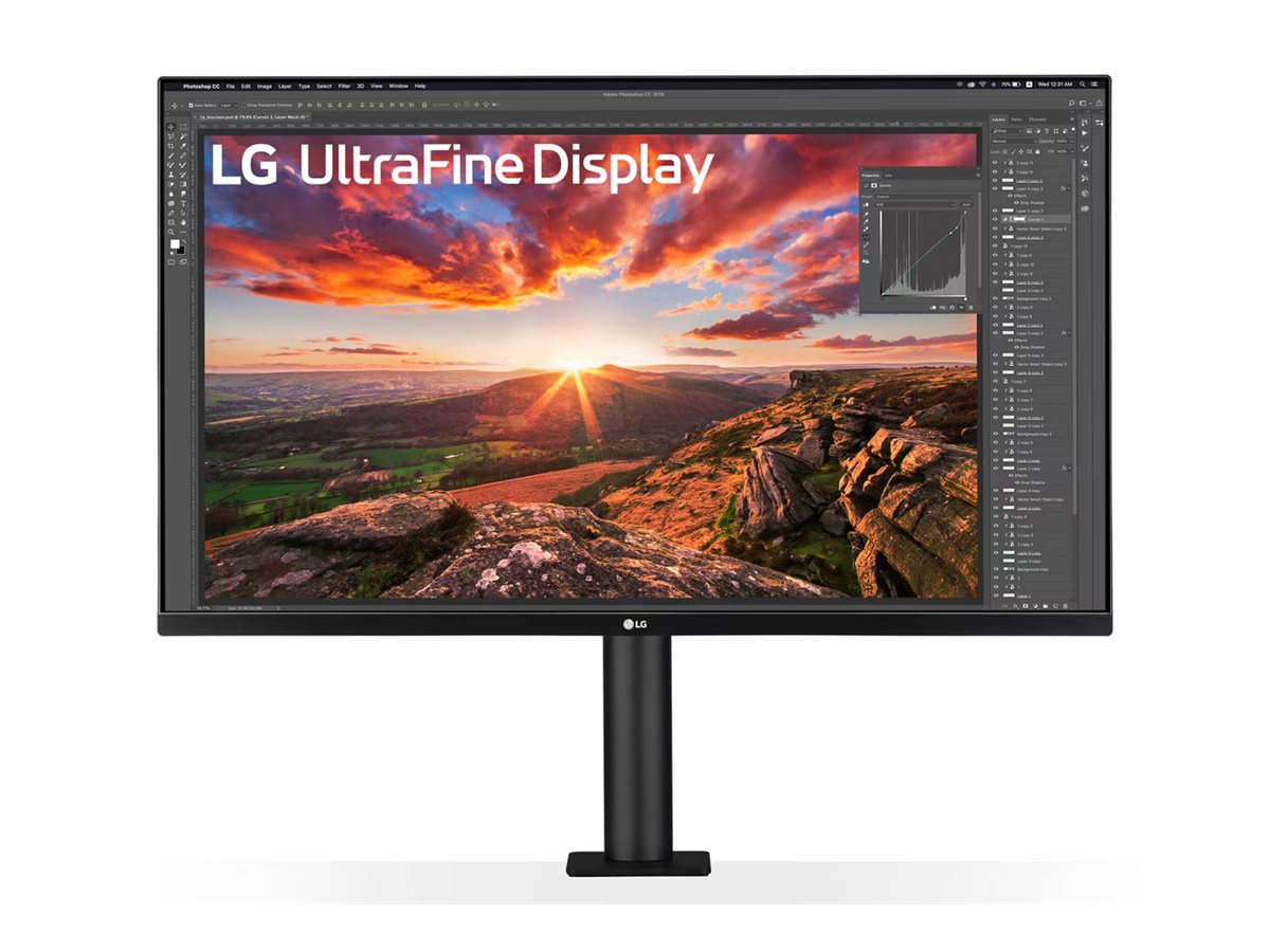 LG 32UN880K-B 31.5-tolline UHD IPS 60Hz monitor