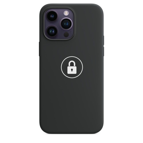 Phone Ümbris "Silicone Ümbris v2" jaoks iPhone 14 Pro / Midnight / in package