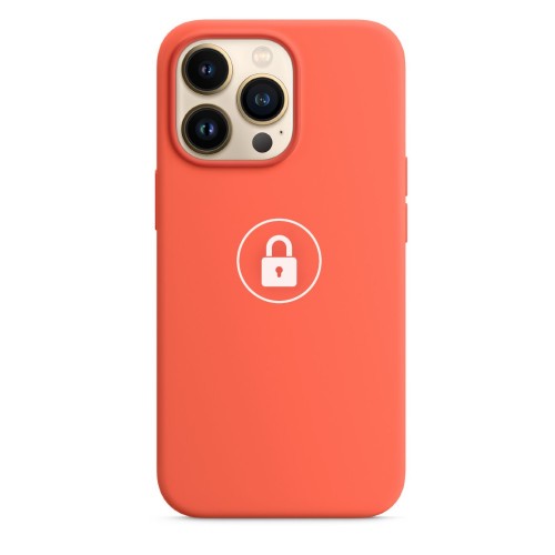 Phone Ümbris "Silicone Ümbris v2" jaoks iPhone 13 Pro / Nectarine / in package