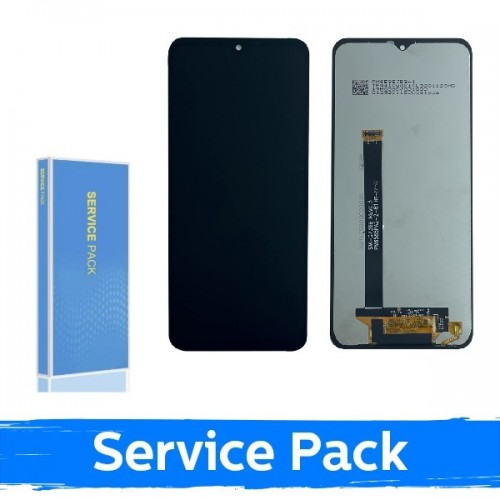 LCD Ekraan Ühildub Samsung G736 Xcover 6 Pro Must (Service Pack / Aftermarket)(NF version)