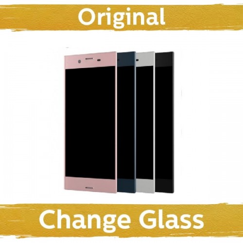 LCD Ekraan Ühildub Sony Xperia XZ F8331 Hõbedane (Renewed: China)