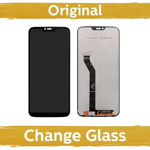 LCD Ekraan Ühildub Motorola G7 Power / XT1955 / Must (Renewed: China)