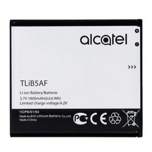 Aku Alcatel TLiB5AF modemi One Touch/Pop C5/OT5036/OT5036D/OT5036/OT5036D/S800/S710 jaoks, 1800mAh