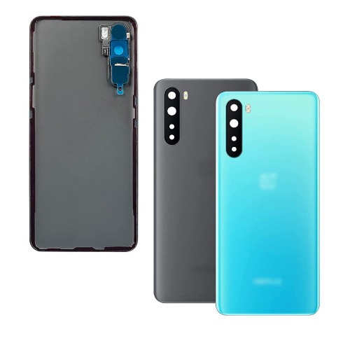 Tagakaas Ühildub OnePlus Nord / Sinine Marble / (koos camera lens) HQ