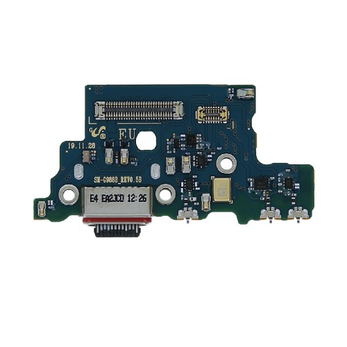 Charging Port Ühildub Samsung G988 S20 Ultra koos Flex / Plata OEM