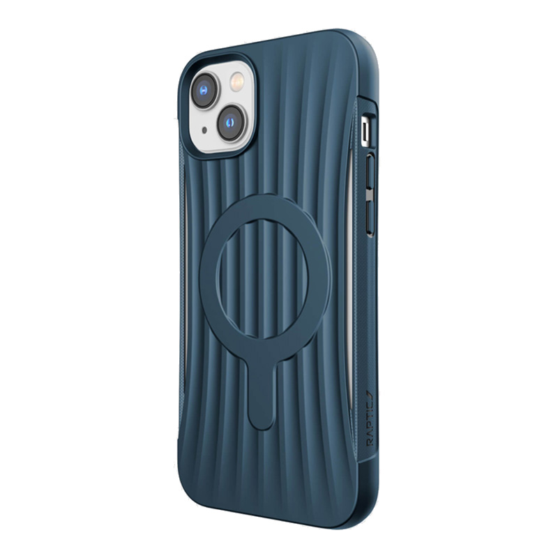 Raptic X-Doria Clutch Case iPhone 14 Plus koos MagSafe tagakattega sinine