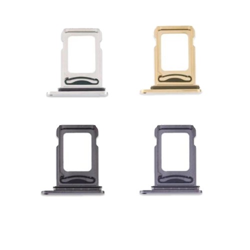 SIM Holder Ühildub Apple iPhone 12 Pro / 12 Pro Max DUAL SIM card holder / Hõbedane /