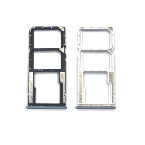 SIM Holder Ühildub Xiaomi Redmi Note 10 SIM card holder / Frost Valge /