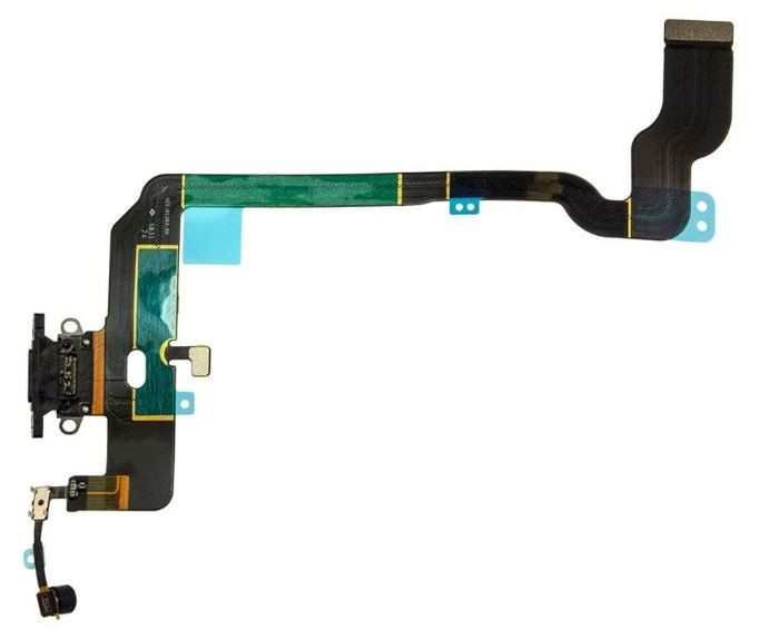 Flex jaoks iPhone XS jaoks charging connector koos microphone Space Hall used ORG