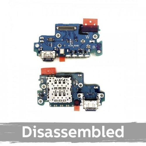 Charging Port Ühildub Samsung A536 A53 5G koos Flex / Plata (Used)