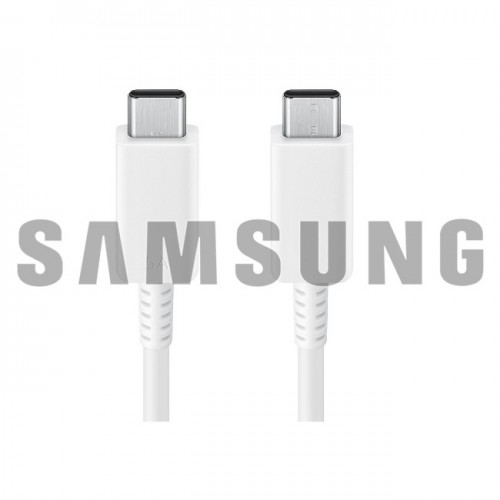USB Kaabel Samsung EP-DX510JWEGEU Valge 180cm "Type-C/Type-C" (up to 5A) / 100% Genuine /