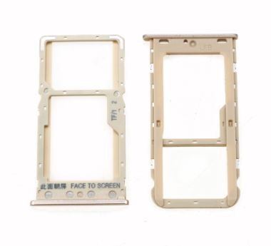 SIM card holder Xiaomi Redmi 6/6A (2pcs ) Kuldne ORG