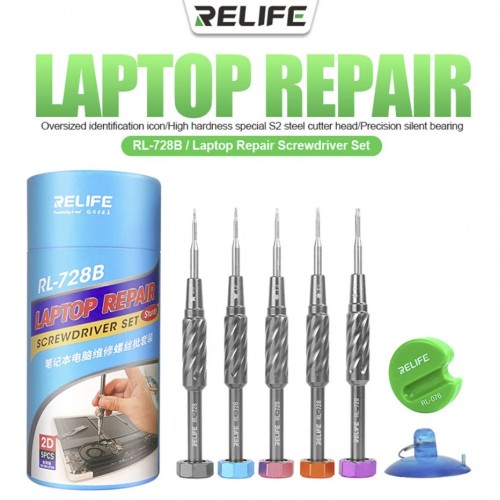 Relife RL-728B sülearvuti remondi kruvikeerajate komplekt
