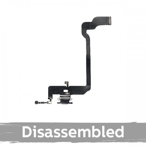 Charging Port Ühildub Apple iPhone Xs Max koos Flex Must (Used)