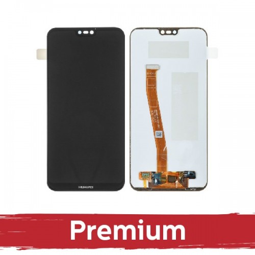 LCD Ekraan Ühildub Huawei P20 Lite / Nova 3E Must OEM