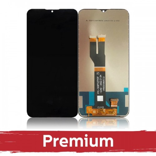 LCD Ekraan Ühildub Nokia C21 Plus Must OEM