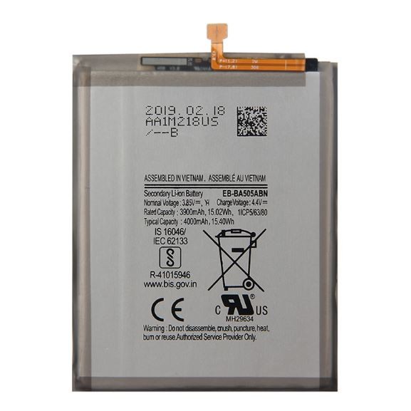 Aku ORG Samsung A505 A50 2019/A305 A30 2019 4000mAh EB-BA505ABU