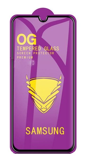 Screen protection glass "11D Full Glue" Samsung A105 A10/A107 A10S/M105 M10 must bulk