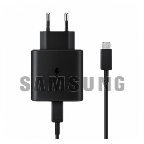 Laadija Samsung EP-TA845 Must 45W (No Package) + Type-C kaabel / 100% Genuine /