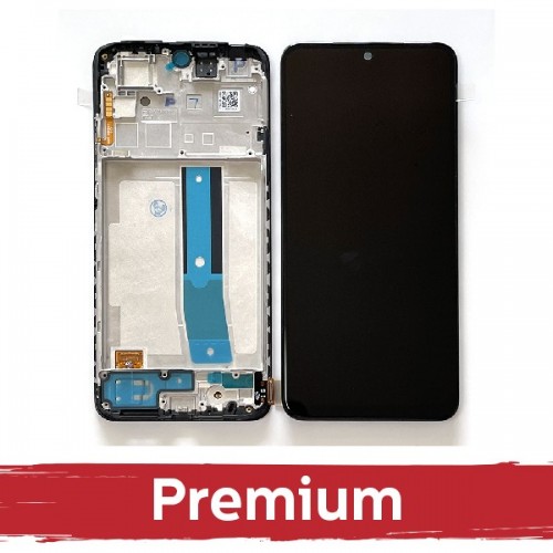 LCD Ekraan ühilduv Xiaomi Redmi Note 11 / Poco M4 Pro 4G must raamiga OEM