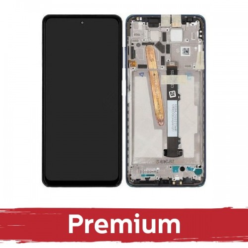 LCD Ekraan Ühildub Xiaomi Poco X3 Pro (X3) koos Frame / Metal Bronze / OEM