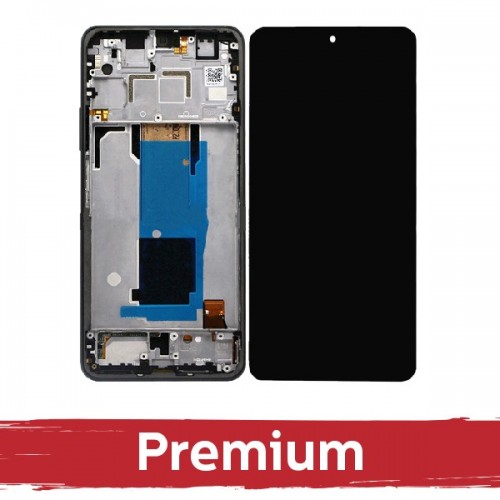 LCD Ekraan Ühildub Xiaomi Redmi Note 11 Pro / Poco X4 Pro 5G Must koos Frame OEM