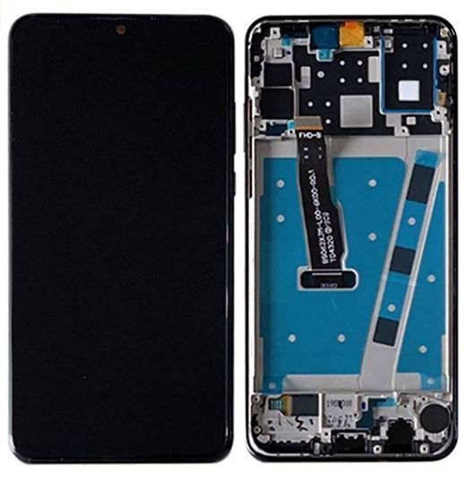 LCD screen Huawei P30 Lite 48MP koos touch ja frame Midnight Must ORG