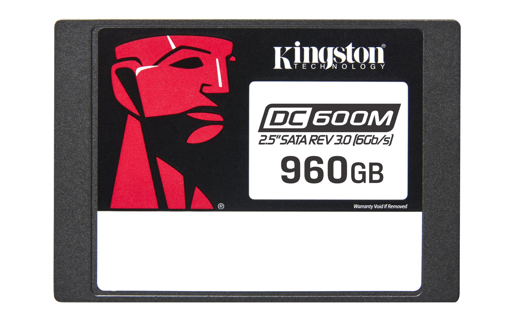 SSD ketas KINGSTON DC600M 960GB SATA III 2.5" kirjutamine 530 MB/s lugemine 560 MB/s