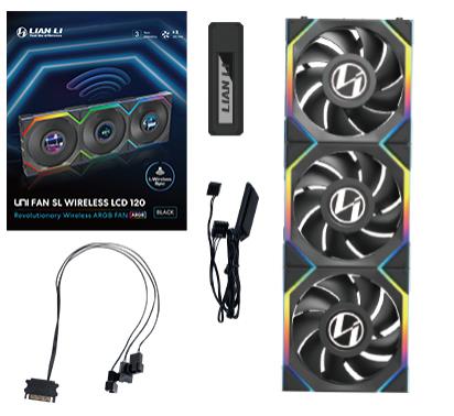 Korpuse ventilaator 120mm Lian Li G99.12SLLCD1W3B.00