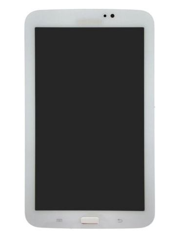LCD ekraan Samsung T210 Tab 3 7.0 puuteekraaniga valge originaal (kasutatud Grade C)
