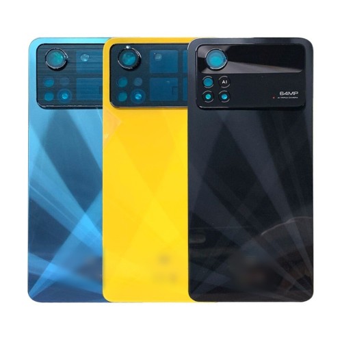 Tagakaas Ühildub Xiaomi Poco X4 Pro 5G / Laser Must / (koos camera lens) / HQ