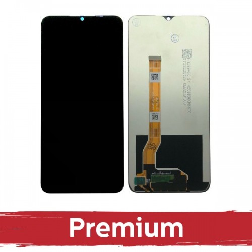 LCD Ekraan Ühildub OPPO A57 / A77 / A56s (5G) Must OEM