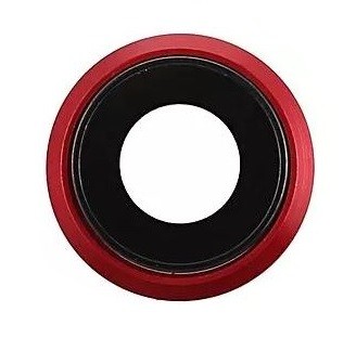 iPhone 8/SE 2020/SE 2022 lens jaoks camera koos frame punane ORG