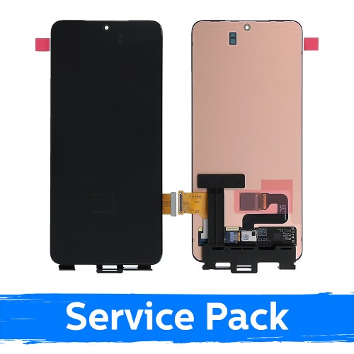 LCD Ekraan Ühildub Samsung G991 S21 Must (Service Pack) (NF version)