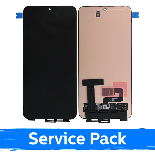 LCD Ekraan Ühildub Samsung S916 S23 Plus Must (Service Pack) (NF version)