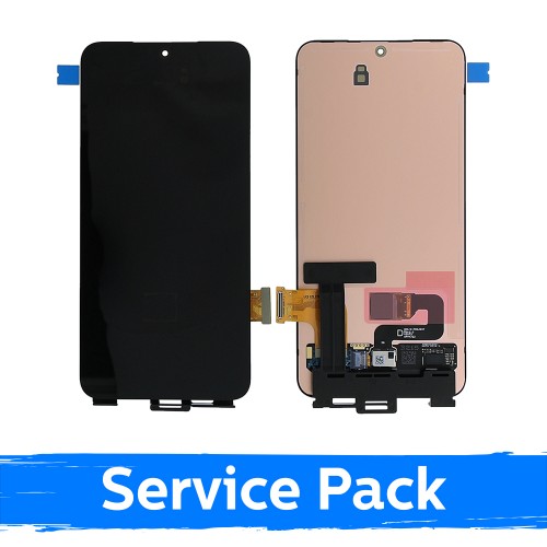 LCD Ekraan Ühildub Samsung S911 S23 Must (Service Pack) (NF version)