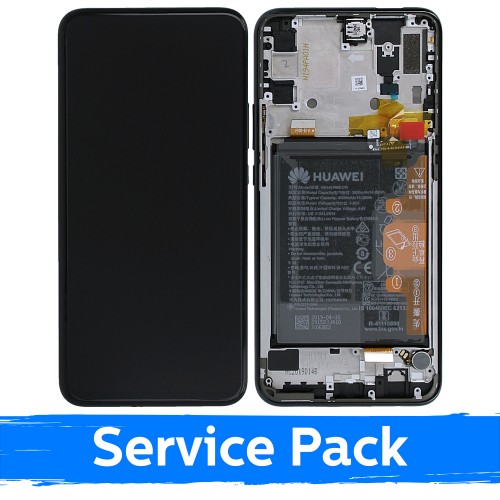 LCD Ekraan Ühildub Huawei P Smart Z Koos Frame / Midnight Must / (Service Pack)