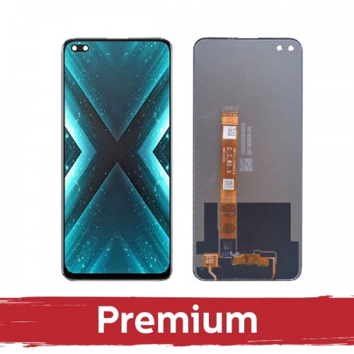 LCD Ekraan Ühildub Realme X3 (4G) / X50 5G Must OEM