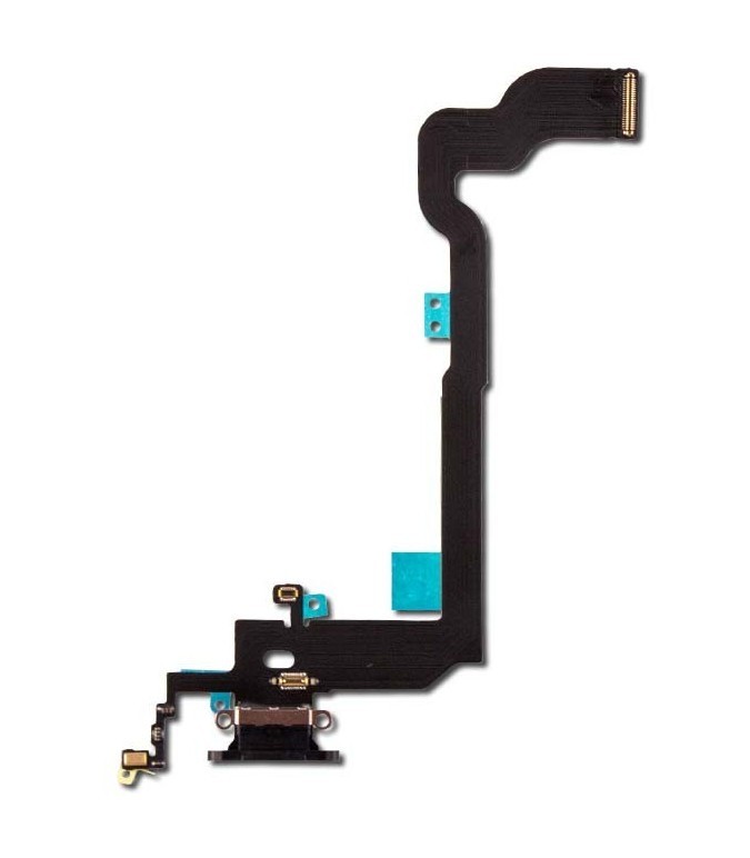 Flex jaoks iPhone X jaoks charging connector koos microphone Space Hall original (used Grade A)