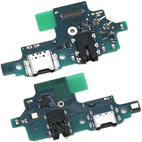 Flex Samsung A920 A9 2018 jaoks plugin, microphone, headphone connector original (service pack)